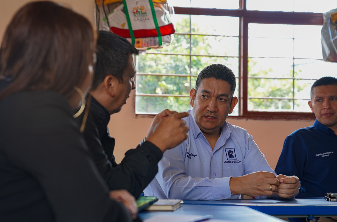 Academia y Alcaldía de Piendamó se articulan por la Educación Superior del Municipio. 