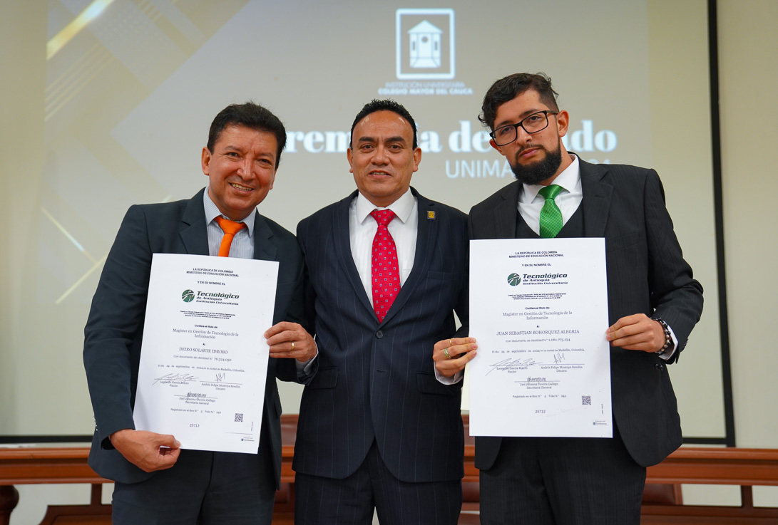 UNIMAYOR y TdeA entregan nuevos Magísteres en Gestión de Tecnología de la Información. 